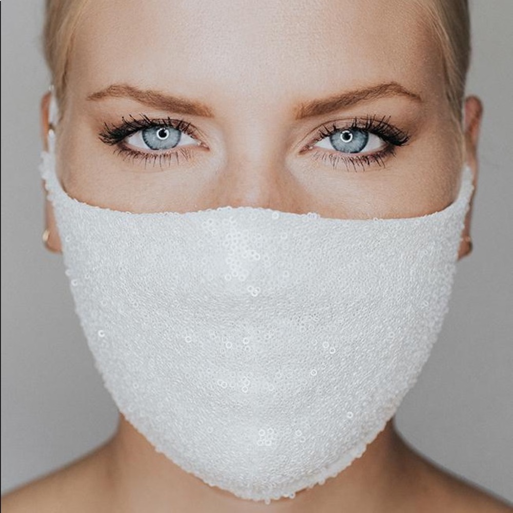 NWT Katie May Disco Ball Face Mask